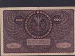 Polen 1000 Marek 1919 I Serie BF, gebraucht III+,