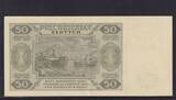 Polen 50 Zlotych 1948 leicht gebraucht II+,