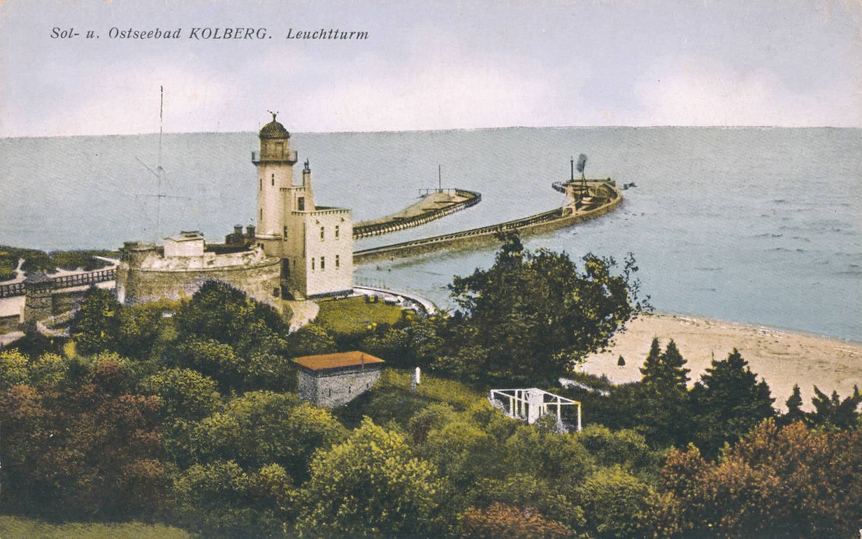 Deutsches Reich, Ansichtskarte vor 1945 Ostseebad Kolberg, ungelaufen