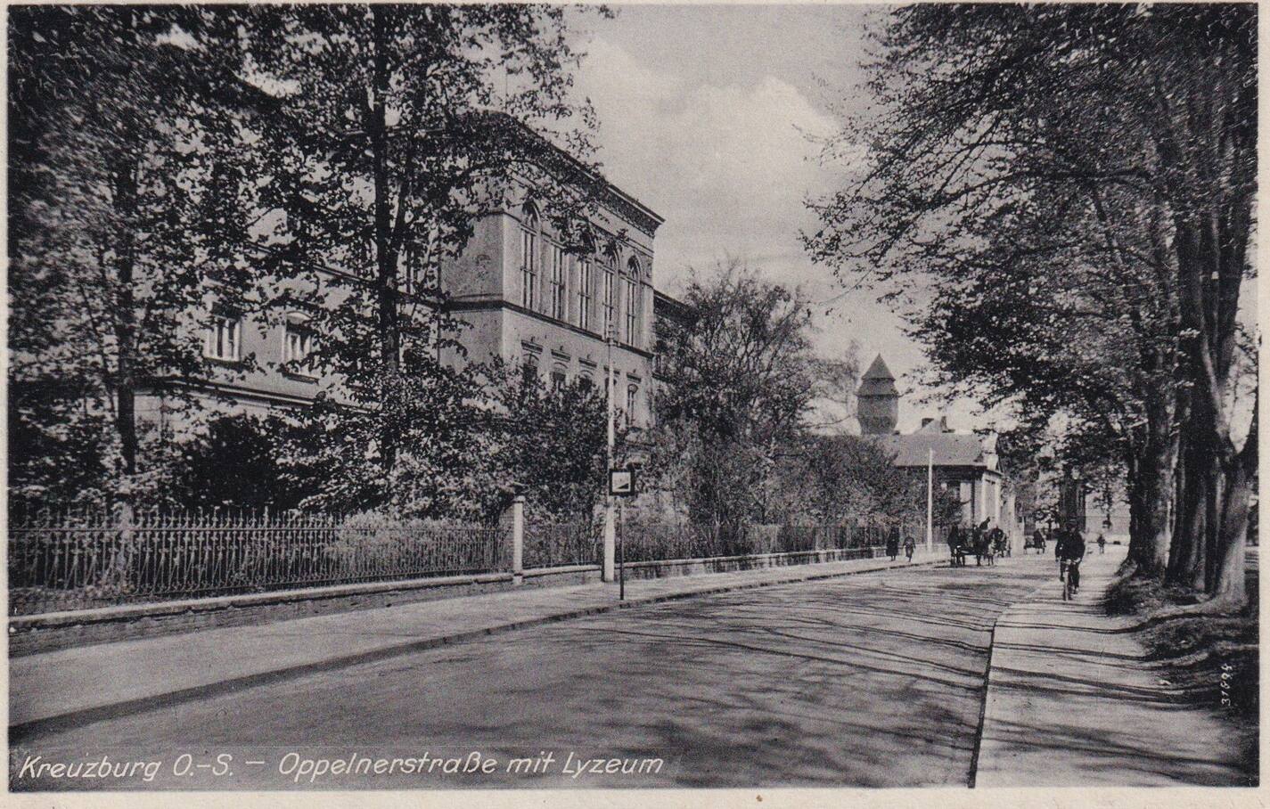 Deutsches Reich, Schlesien, Ansichtskarte 1939 Kreuzburg, gelaufen ...