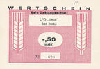 Deutschland, DDR 0,50 Mark LPG-Geld Bad Berka -