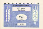 Deutschland, DDR 10 Mark LPG-Geld Bad Berka -
