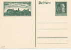 Deutsches Reich, Drittes Reich, Propaganda Postkarte Ganzsache,Reichsparteitag Nürnberg, -