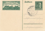 Deutsches Reich, Drittes Reich, Propaganda Postkarte Ganzsache,Reichsparteitag Nürnberg, -