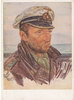 Deutsches Reich, Drittes Reich, Ansichtskarte, Fotokarte, Kapitänleutnant Frauenheim, -