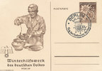 Deutsches Reich, Drittes Reich, Propaganda Postkarte Ganzsache,Winterhilfswerk 1938/39, -