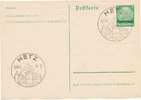 Deutsches Reich, Drittes Reich Postkarte Metz, Sonderstempel, -