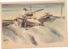 Deutsches Reich, Drittes Reich Ansichtskarte, Panzer, Abgeschossene Sowjetpanzer, Kriegsberichter Schneider, -