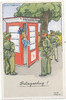 Deutsches Reich, Drittes Reich Ansichtskarte, Wehrmacht,Künstlerkarte, -