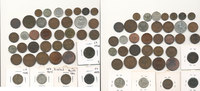 Russland, 1/2 Kopeke - 50 Kopeken Lot 38 Kleinmünzen,