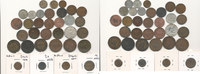 Russland, 1/2 Kopeke - 50 Kopeken Lot 33 Kleinmünzen,