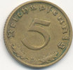 Deutsches Reich, Drittes Reich 5 Reichspfennig J.363