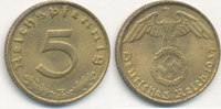 Deutsches Reich, Drittes Reich 5 Reichspfennig J.363