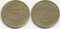 Deutsches Reich, Drittes Reich 5 Reichspfennig J.363