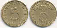 Deutsches Reich, Drittes Reich 5 Reichspfennig J.363