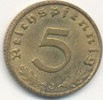 Deutsches Reich, Drittes Reich 5 Reichspfennig J.363
