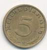 Deutsches Reich, Drittes Reich 5 Reichspfennig
