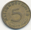 Deutsches Reich, Drittes Reich 5 Reichspfennig