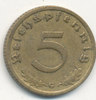 Deutsches Reich, Drittes Reich 5 Reichspfennig