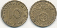 Deutsches Reich, Drittes Reich 10 Reichspfennig