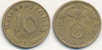 Deutsches Reich, Drittes Reich 10 Reichspfennig