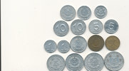 Deutschland,DDR, 1Pfennig-2Mark Lot 16 Stück DDR Kleinmünzen,,