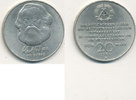 Deutschland,DDR, 20 Mark, J.1592 Karl Marx,