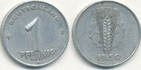 Deutschland,DDR, 1 Pfennig J.1501