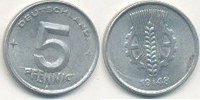 Deutschland,DDR, 5 Pfennig J.1502
