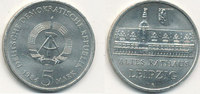 Deutschland,DDR, 5 Mark, J.1596 Altes Rathaus Leipzig,