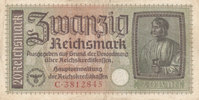 Deutsches Reich,Drittes Reich, 20 Reichsmark Ro.554a