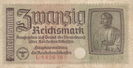 Deutsches Reich,Drittes Reich, 20 Reichsmark Ro.554a