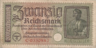 Deutsches Reich,Drittes Reich, 20 Reichsmark Ro.554a