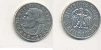 Deutsches Reich,Weimarer Republik, 5 Reichsmark J.353 Martin Luther,