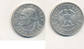 Deutsches Reich,Weimarer Republik, 5 Reichsmark J.353 Martin Luther,