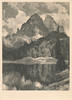 Deutsches Reich,Drittes Reich, Ansichtskarte, München Haus der Deutschen Kunst,Misurinasee mit Drei Zinnen, -