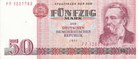 Deutschland,DDR, 50 Mark 1971 Ro.360c Comoutersatz Serie:FF, leicht gebr... 4,99 EUR Differenzbesteuert nach §25a UStG zzgl. 2,00 EUR Versand