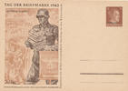 Deutsches Reich, Drittes Reich, Postkarte Tag der Briefmarke, -