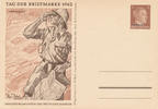 Deutsches Reich, Drittes Reich, Postkarte Tag der Briefmarke, -