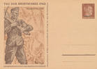 Deutsches Reich, Drittes Reich, Postkarte Tag der Briefmarke, -