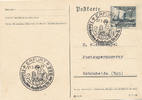 Deutsches Reich, Drittes Reich, Postkarte Erfurt Briefmarken Ausstellung, -