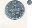 Deutsches Reich,Weimarer Republik, 3 Mark mit Umschrift, -