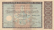 Deutsches Reich,Schlesien, 500000 Mark Glogau,Magistrat,