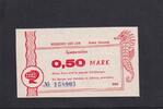 Deutschland, DDR, 0,50 Mark Zinnowitz Hotels, Speisentalon, -