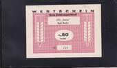 Deutschland, DDR, LPG Geld, -,50 Mark Wertschein LPG Ilmtal Bad Berka, -
