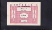 Deutschland, DDR, LPG Geld, -,50 Mark Wertschein LPG Ilmtal Bad Berka, -