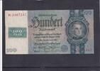 Deutschland Sowjetische Besatzungszone, 100 Reichsmark mit Kupon Ro.338a Friedensdruck Serie:R, Udr.Bst.:G, -