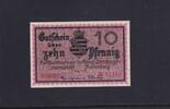 Deutsches Reich, Sachsen, 10 Pfennig Marienberg , Amtshauptmannschaft, Serie:G, -