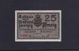 Deutsches Reich, Sachsen, 25 Pfennig Marienberg , Amtshauptmannschaft, Serie:V, -