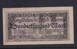Weimarer Republik, Sachsen, 100000 Mark Meerane Stadt, -